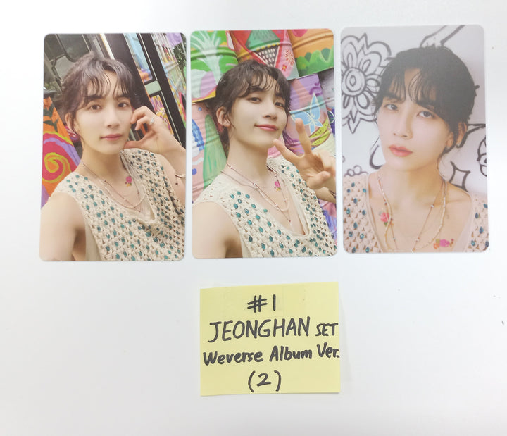 Seventeen - "Seventeenth Heaven" - Official Photocards Set (3EA) [Weverse Album ver.] [23.10.27] (Restocked 11/6)