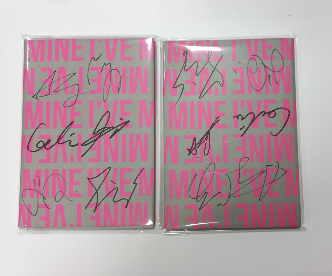 IVE "I've Mine" - Hand Autographed(Signed) Promo Album [23.10.30]