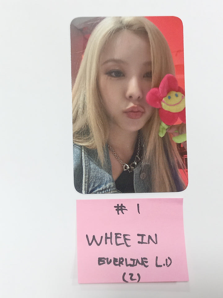 Whee In (Of Mamamoo) "IN the mood" - Everline Lucky Draw Event Photocard [23.10.31]