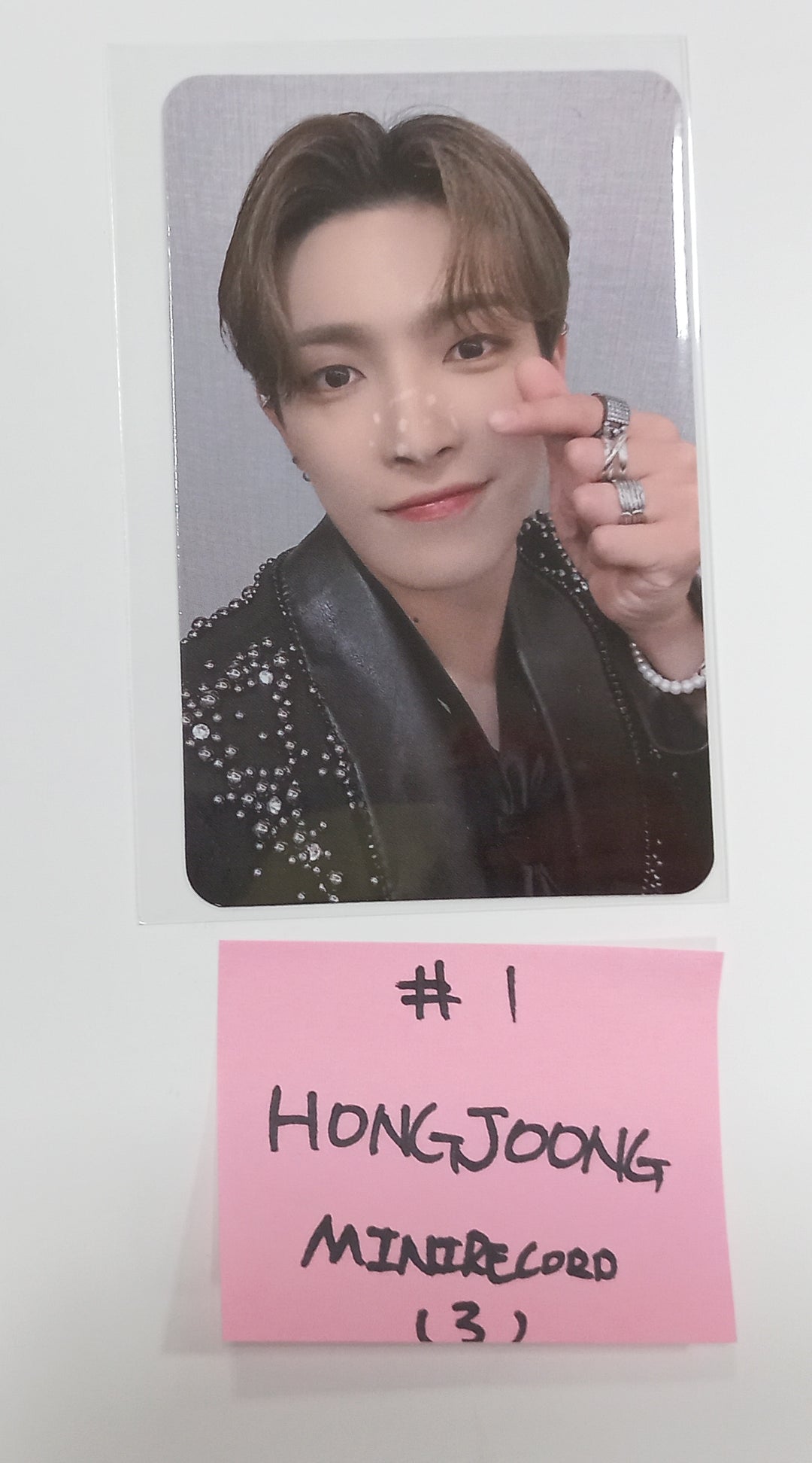 ATEEZ "THE WORLD EP.2 " -Mini Record Fansign Event Photocard [Platfrom Ver.] [23.10.31]