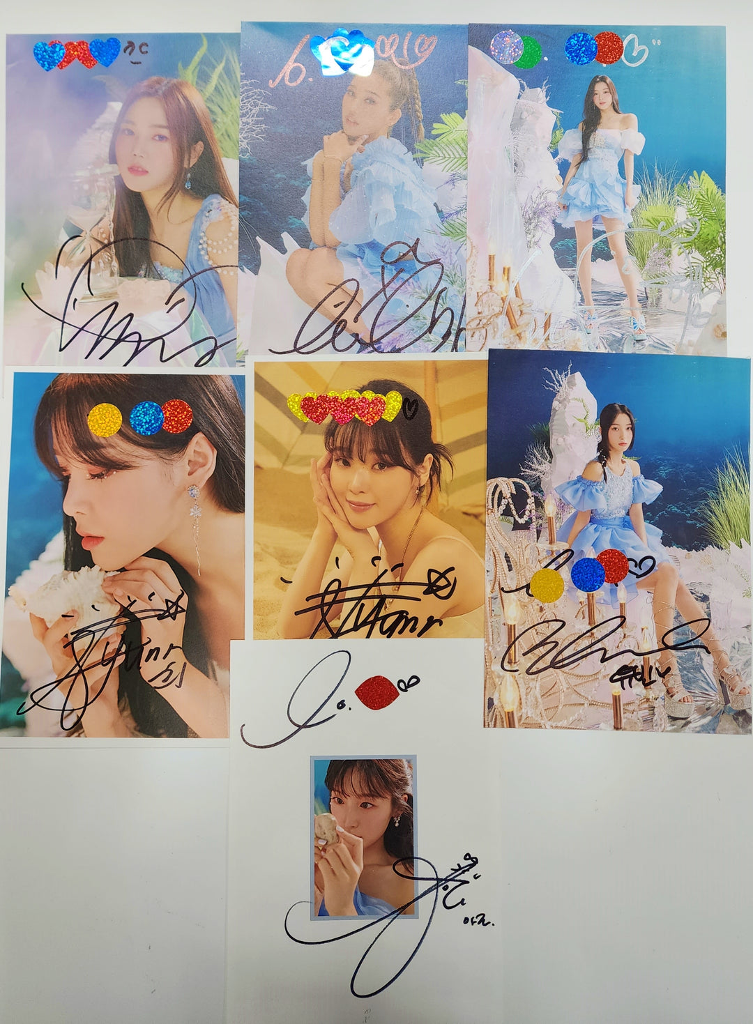 Oh My Girls "Golden Hourglass" - A Cut Page From Fansign Event Album [23.11.01]