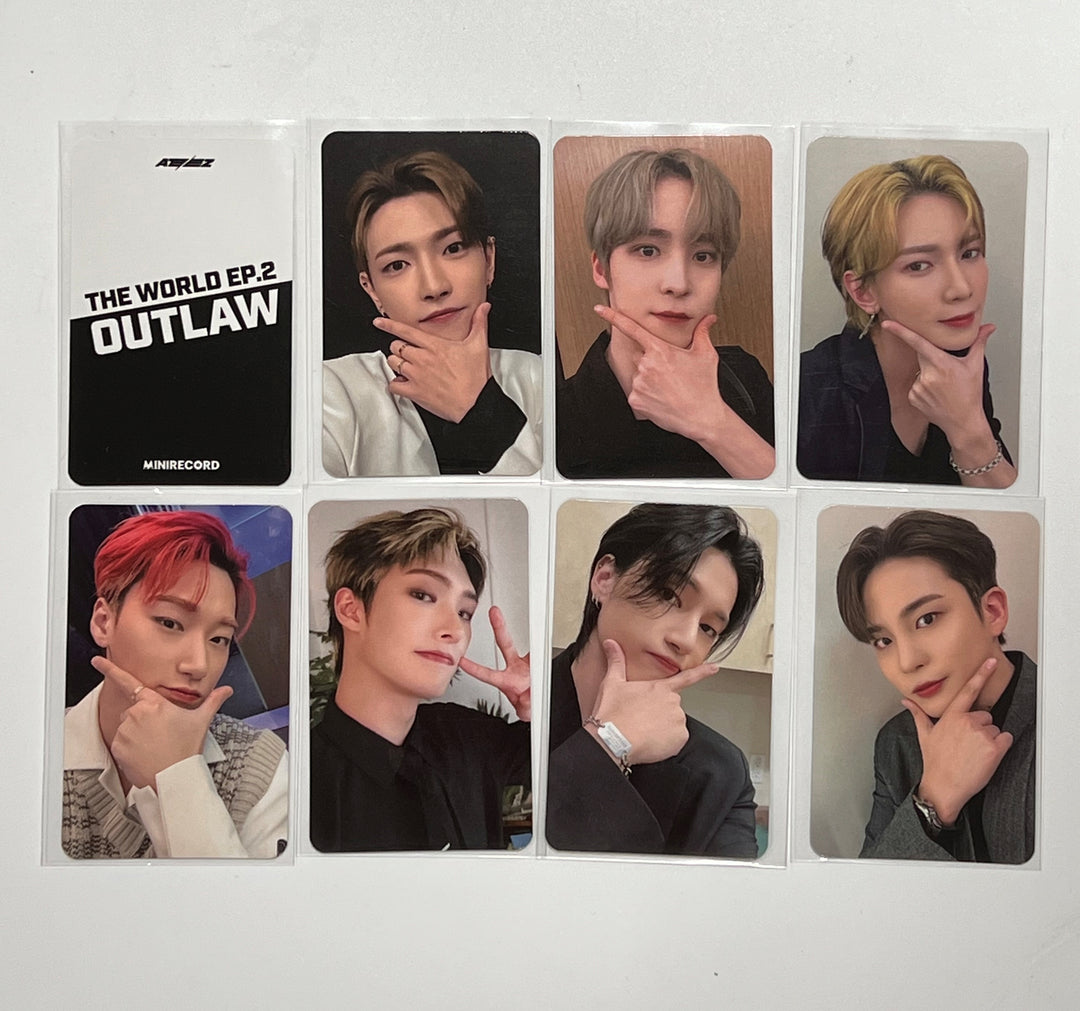 ATEEZ "THE WORLD EP.2" - Mini Record Fansign Event Photocard Round 2 [Platfrom Ver.] [23.11.01]