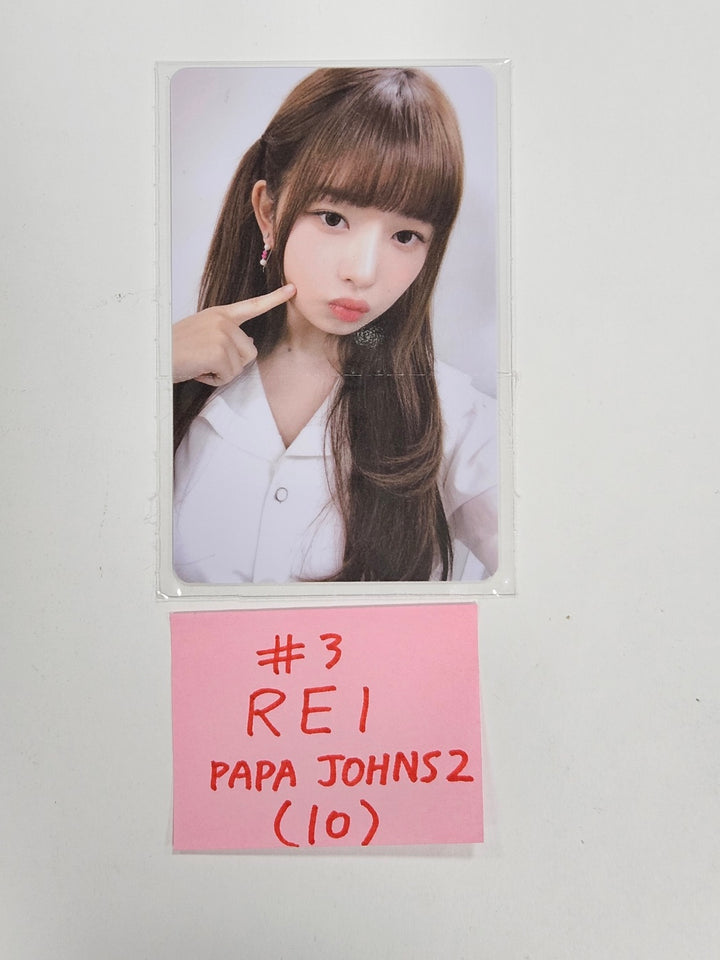 IVE - "IVE X Papa John's Pizza" Event PVC Photocard Round 2 [23. 11. 02]