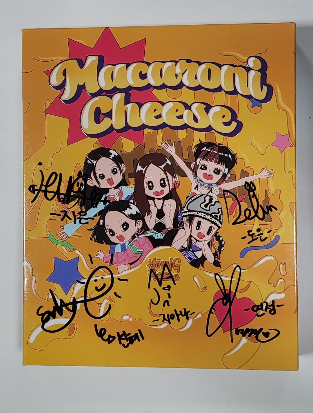 Young "MACARONI CHEESE" - Hand Autographed(Signed) Album [23.11.02]