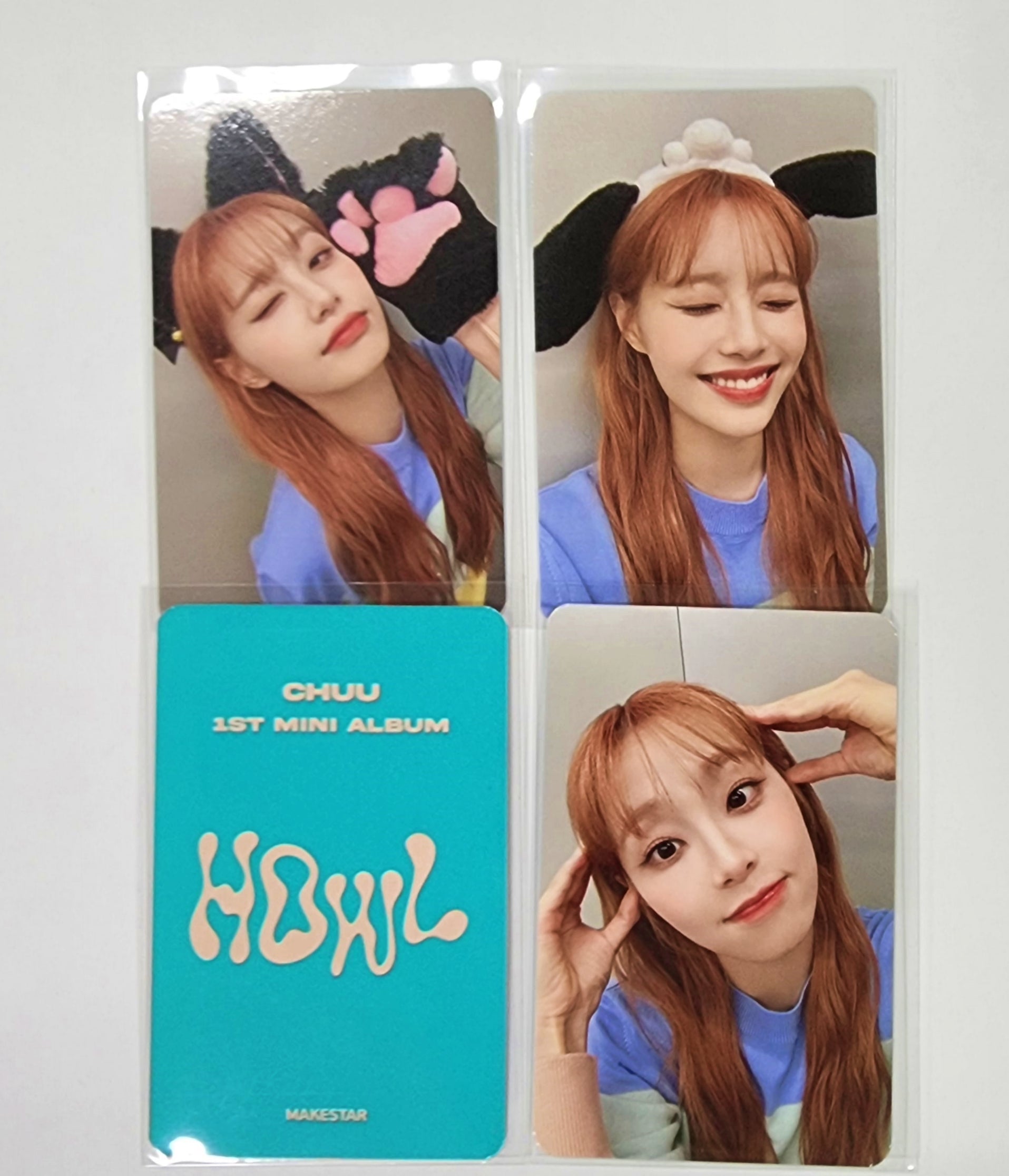 CHUU howl makestar トレカ セット loona チュウ ② CHUU 