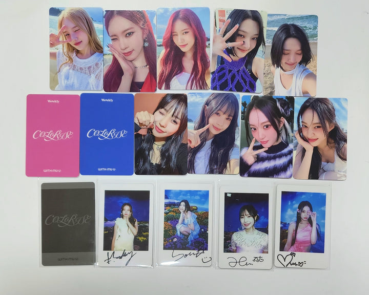 Weeekly 5th Mini "ColoRise" - Withmuu Lucky Draw Event Photocard & Polaroid Type Photocard [23.11.02]