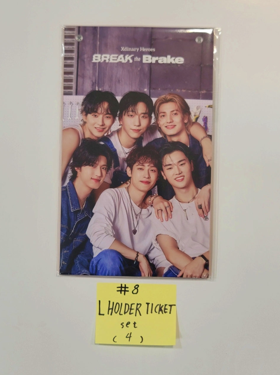 Xdinary Heroes - <Break the Brake> World Tour in Seoul Official MD (L-Holder Ticket Set, Photocard Binder, Light Stick Cover, Light Stick Deco Kit, Random Keyring) [23. 11. 03]