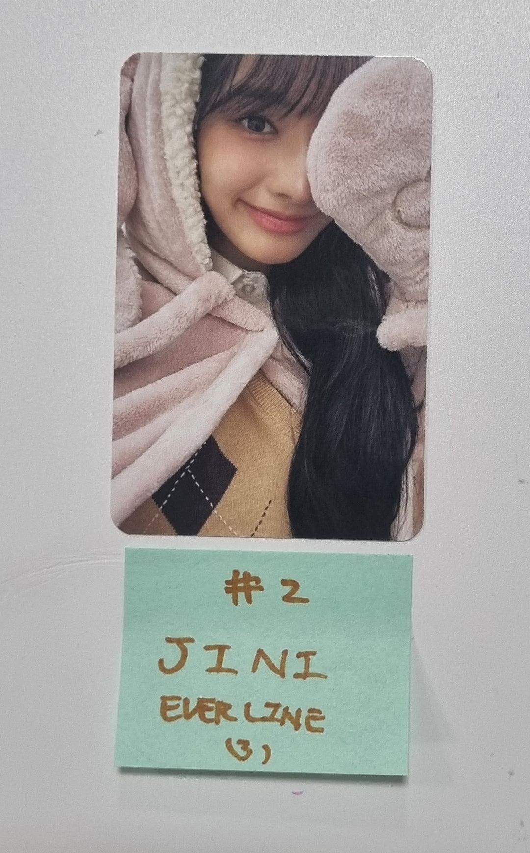 JINI "An Iron Hand In A Velvet Glove" - Everline Fansign Event Photocard [23.11.03]