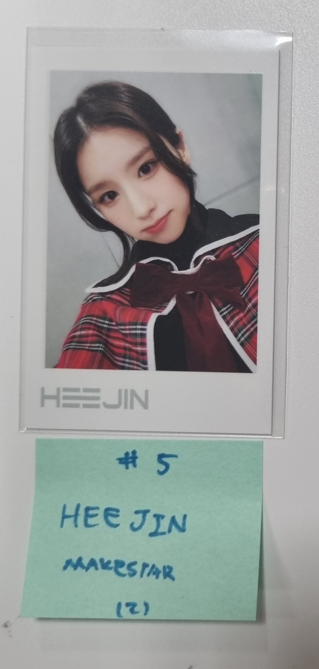 HeeJin "K" Album OBJEKT A01 - Makestar Pre-Order Benefit Polaroid Type Photocard [23.11.03]