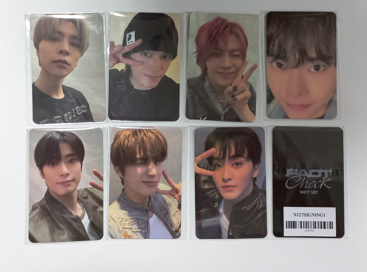 NCT 127 "Fact Check" - SM Town Album Signing Event Photocard [23.11.03]