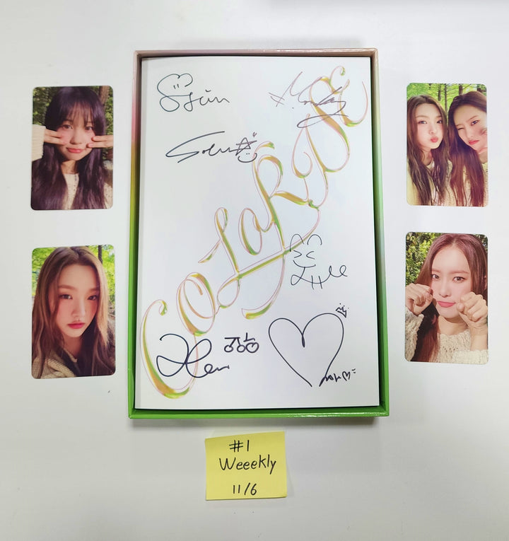 Weeekly 5th Mini "ColoRise" - Hand Autographed(Signed) Promo Album [23.11.06]