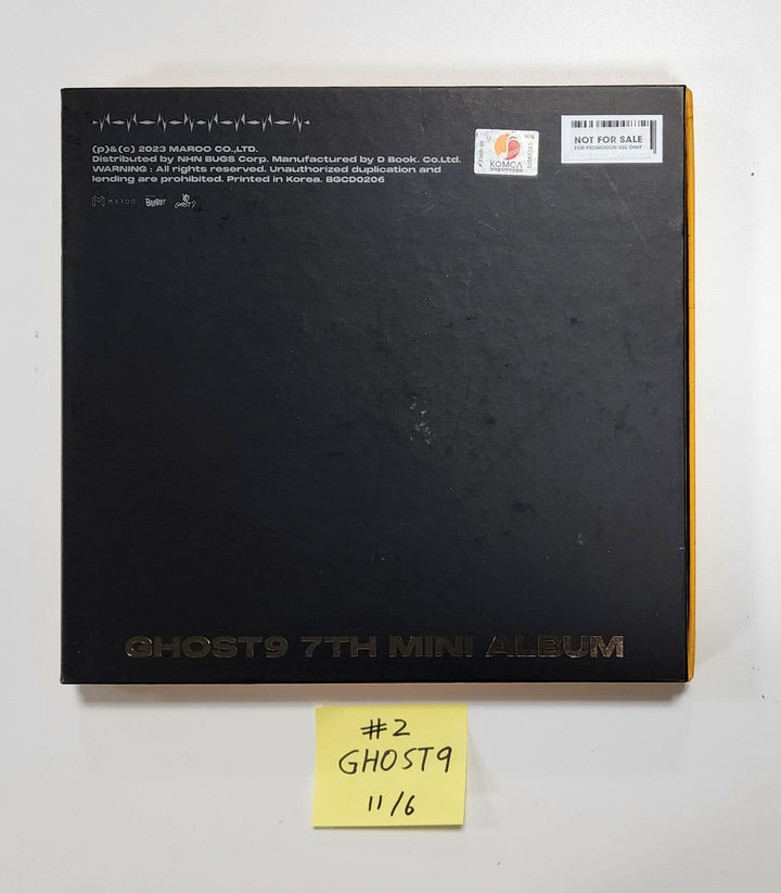 Ghost9 7th Mini "Arcade : O" - Hand Autographed(Signed) Promo Album [23.11.06]