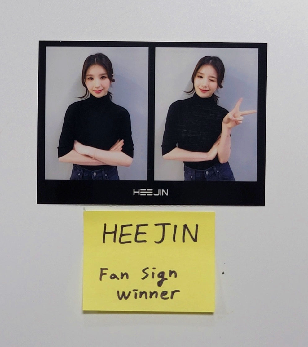 HeeJin 1st Mini "K" - Fansign Event Winner 2-Cut Photo [23.11.06]