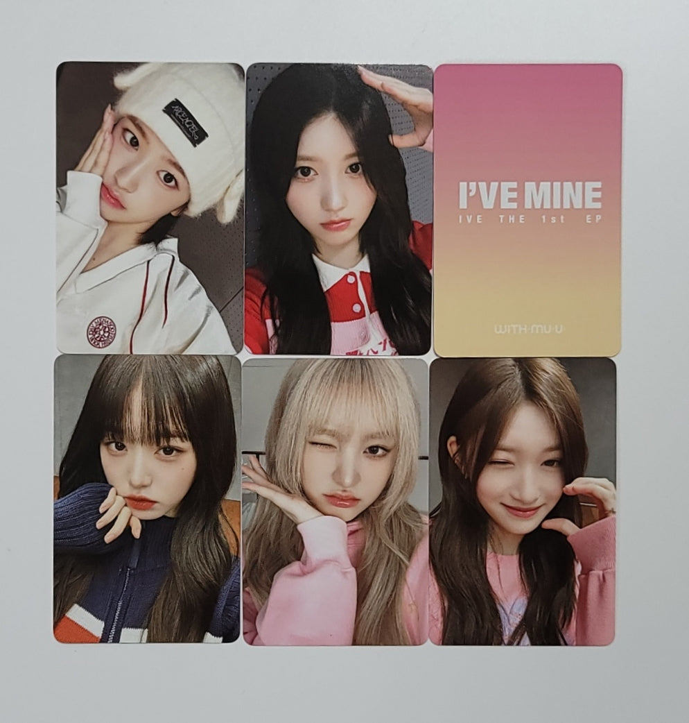 IVE "I'VE MINE" 1st EP - Withmuu Fansign Event Photocard [23.11.06]