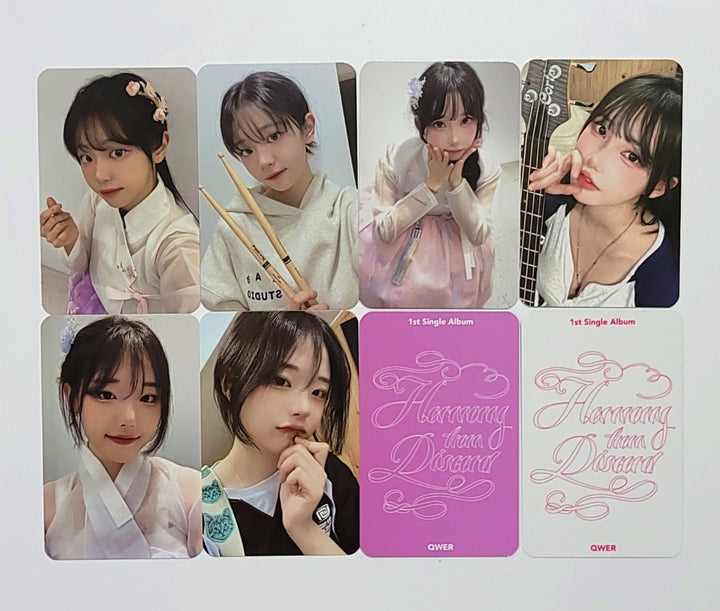 QWER "Harmony from Discord" - Kpop Store Fansign Event Photocard [23.11.06]