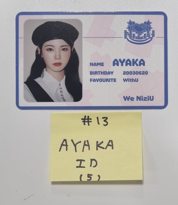 NiziU "Press Play" KOREA 1st Single Album - Official Photocard, ID Card [Limited Ver.] [23.11.08]