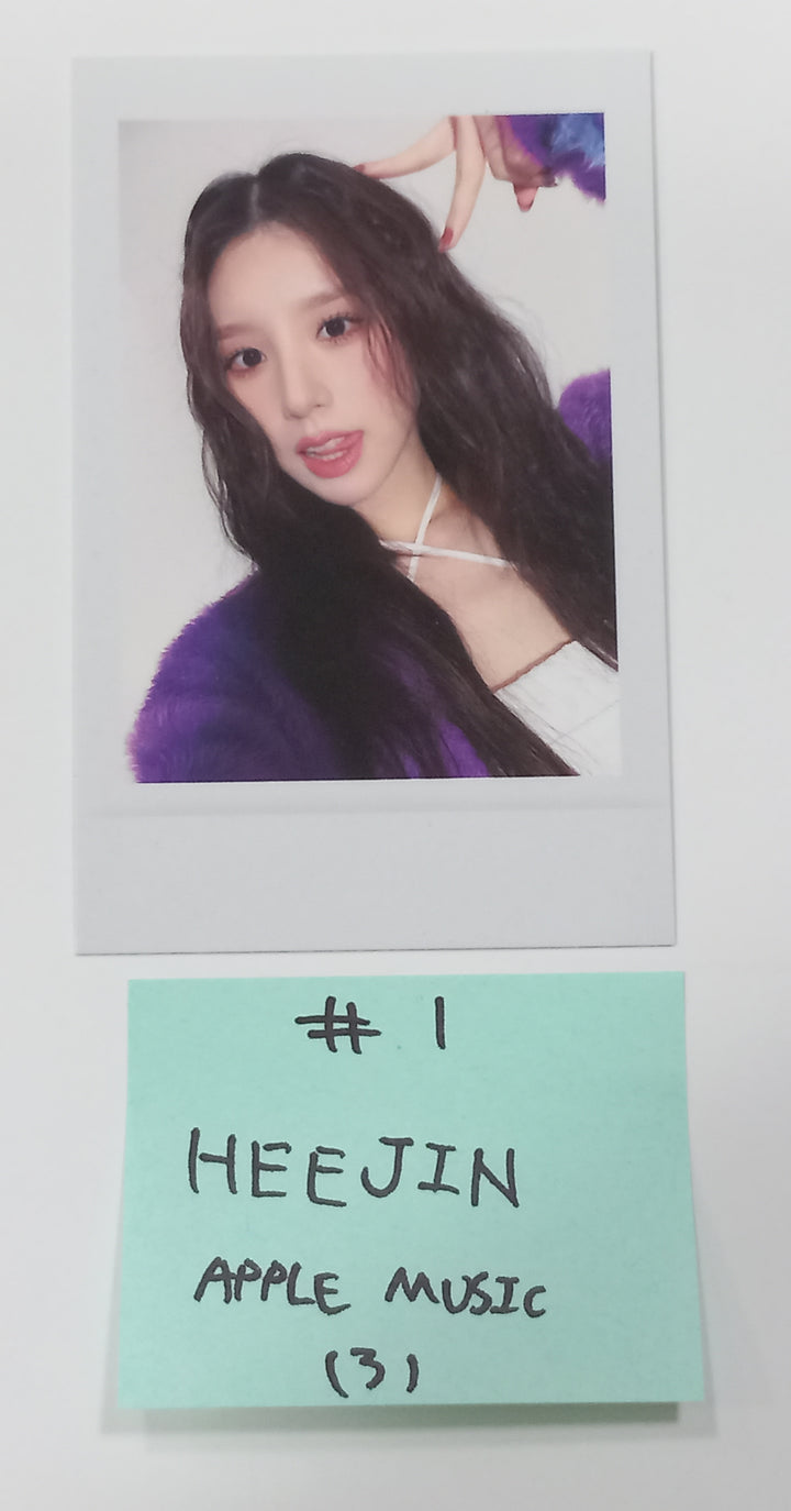 HeeJin "K" - Apple Music Fansign Event Polaroid Type Photocard [23.11.09]