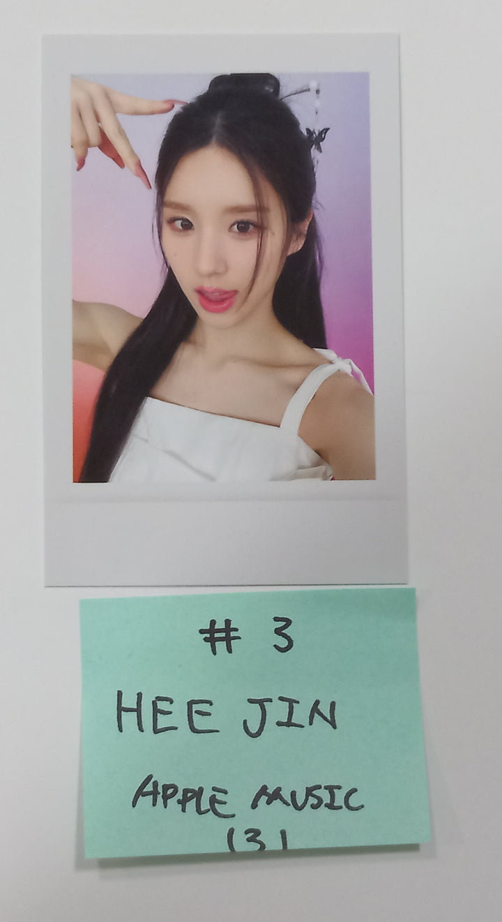 HeeJin "K" - Apple Music Fansign Event Polaroid Type Photocard [23.11.09]