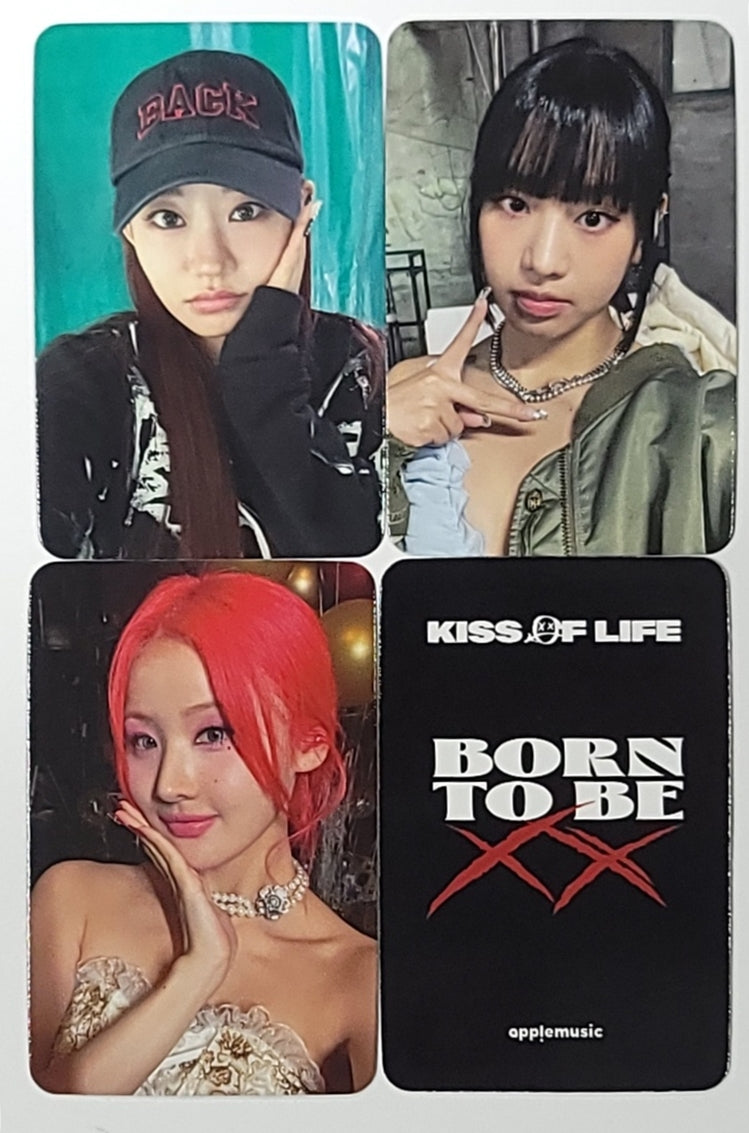 KISS OF LIFE "Born to be XX" - Apple Music Pre-Order Benefit Photocard [23.11.10]