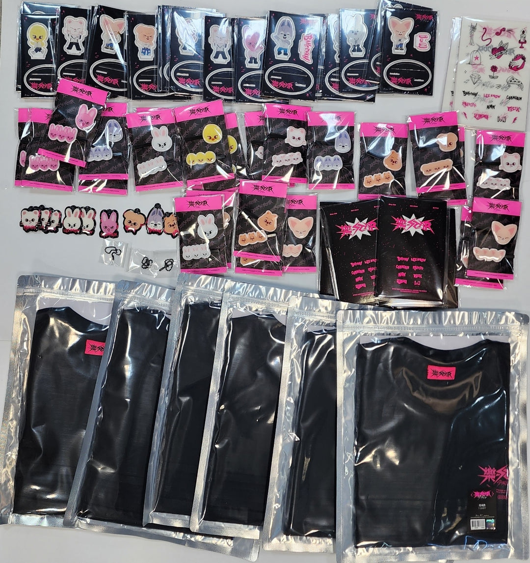 Stray Kids "樂-Star" - Pop-Up Store Official MD [ステッカーブック、タトゥーステッカーセット、Tシャツ、キーホルダー、フォトカードスタンド、ヘアピン] [23.11.13]