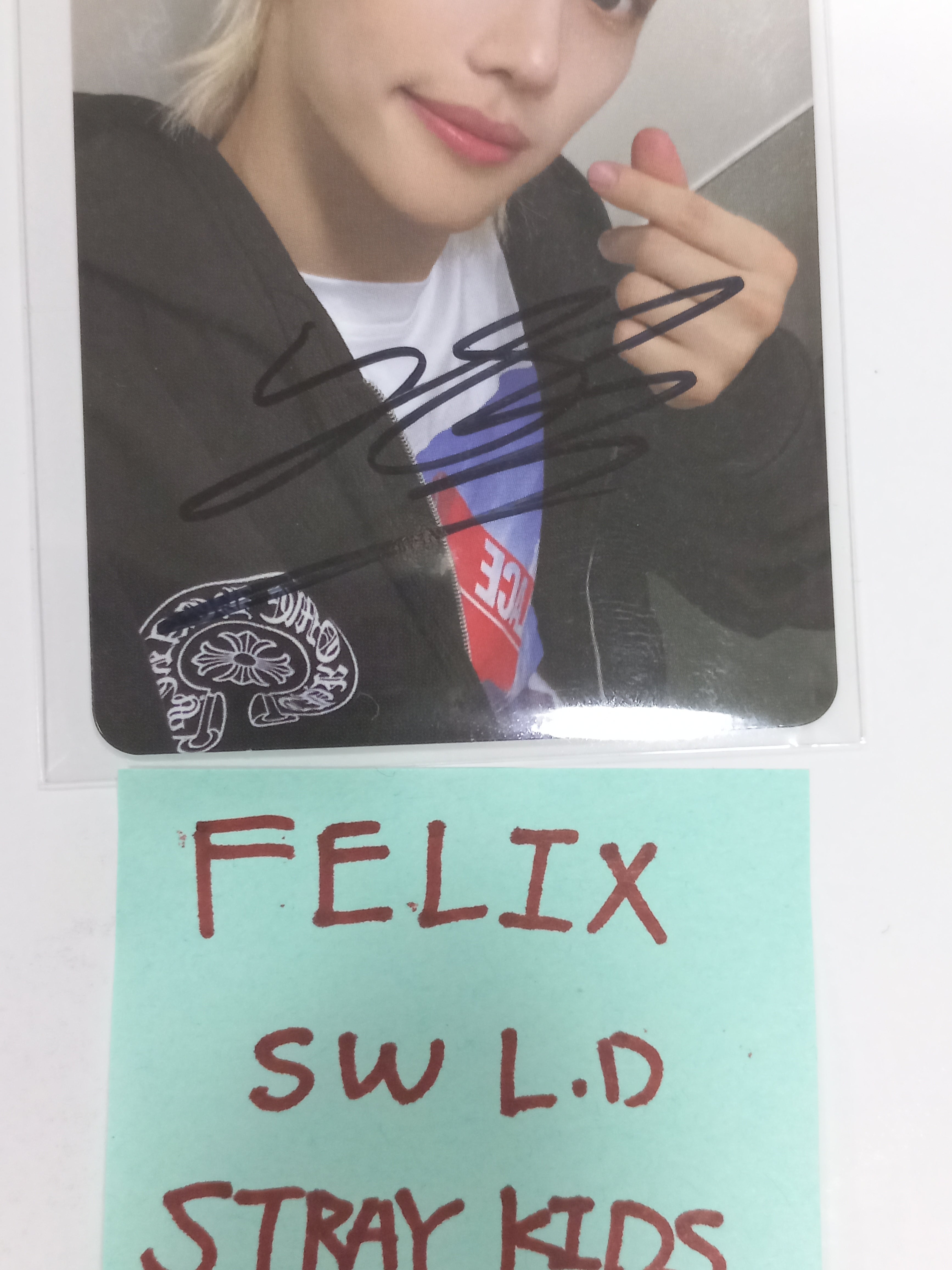 Stray kids THE SOUND Felix 直筆サインポロライド - CD