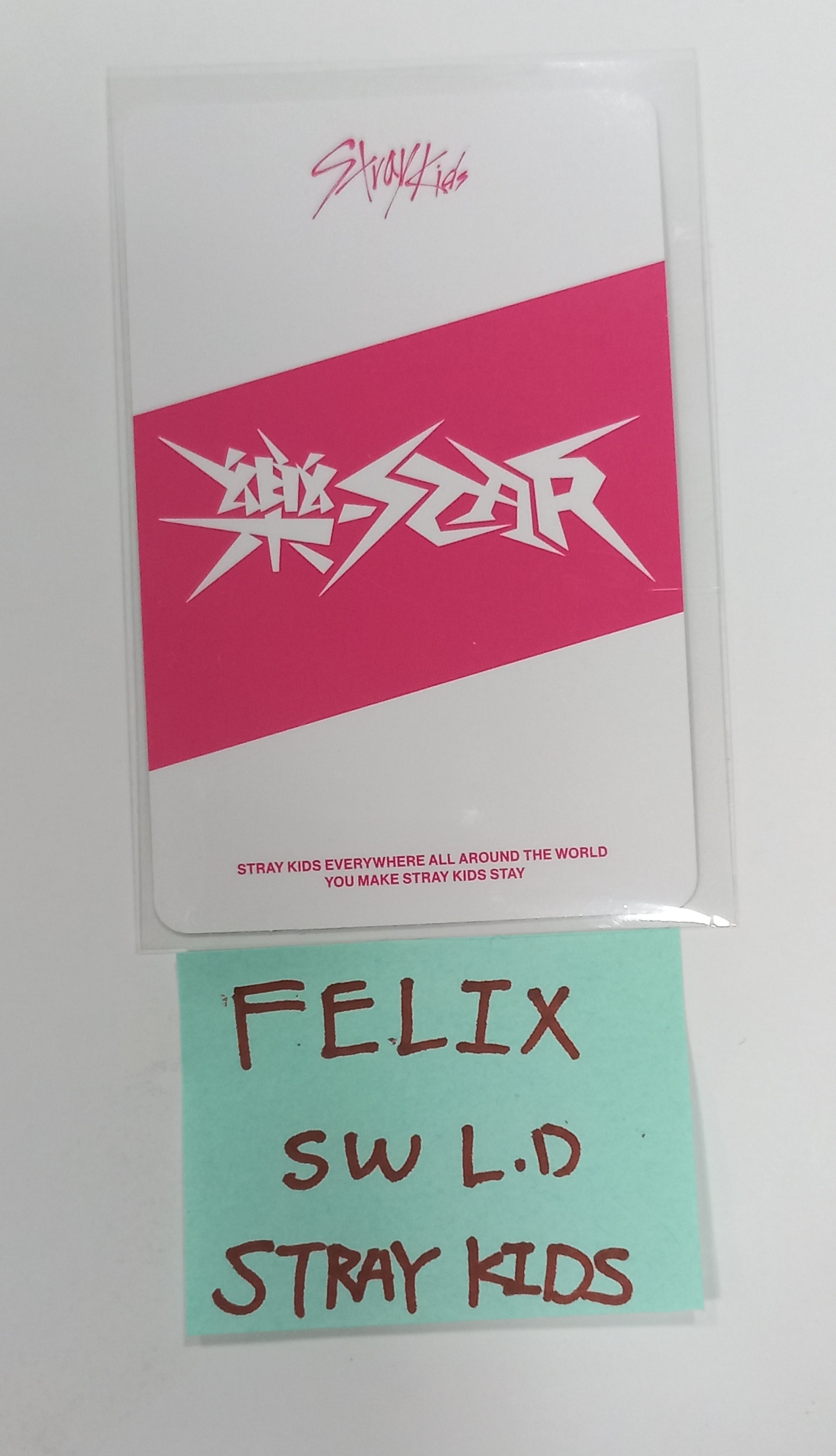 Stray Kids Felix Signed buy Photocard