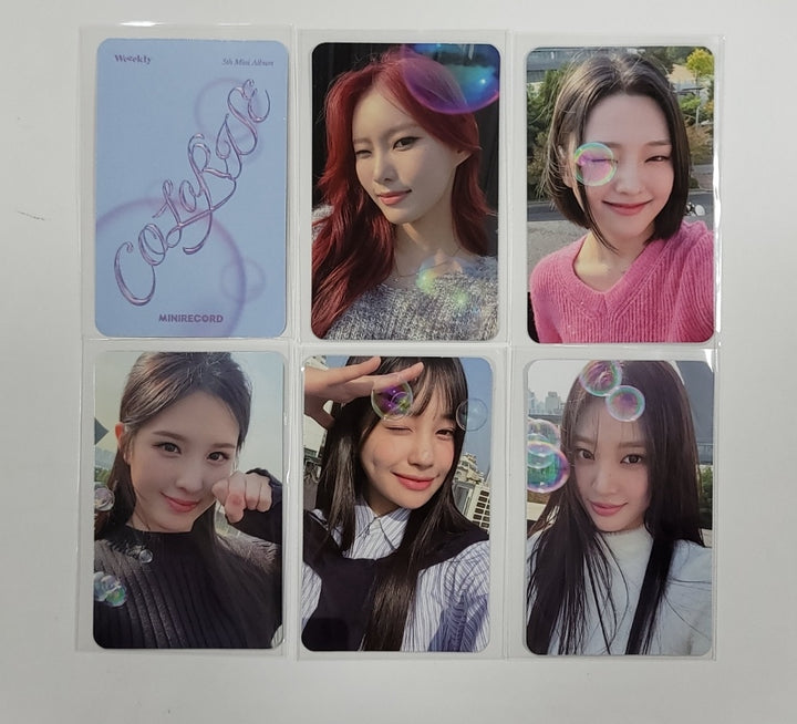 Weeekly "ColoRise" 5th mini - Mini Record Fansign Event Photocard [23.11.15]