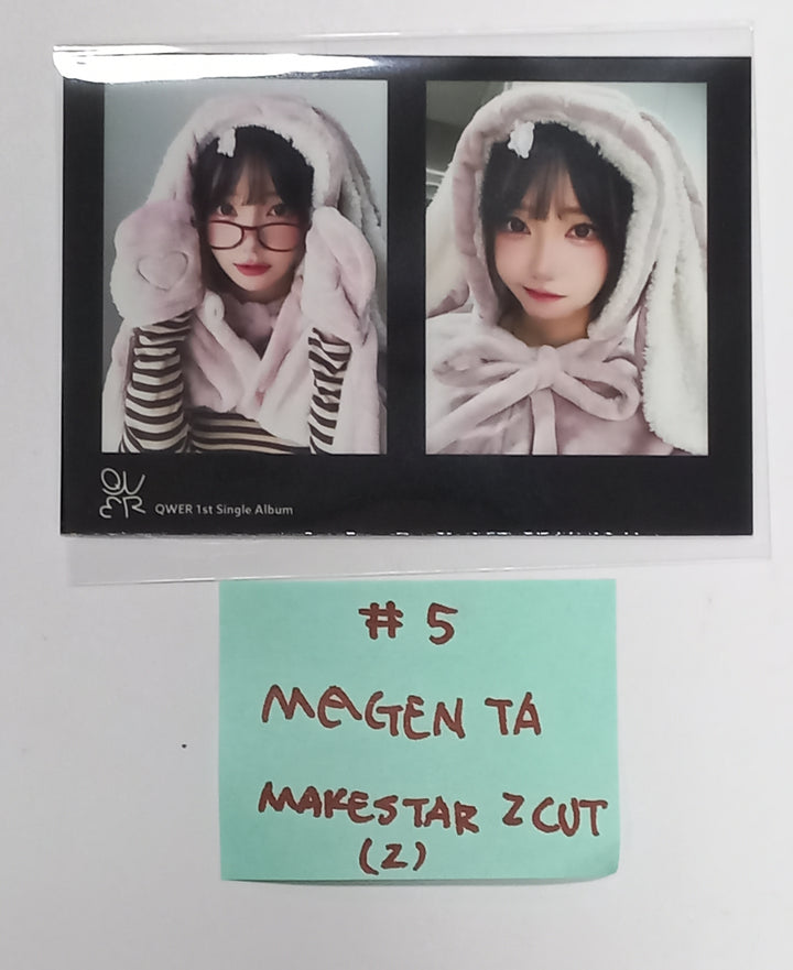 QWER "Harmony from Discord" - Makestar Fansign Event Photocard, 2 Cut Photo Round 3 [23.11.16]