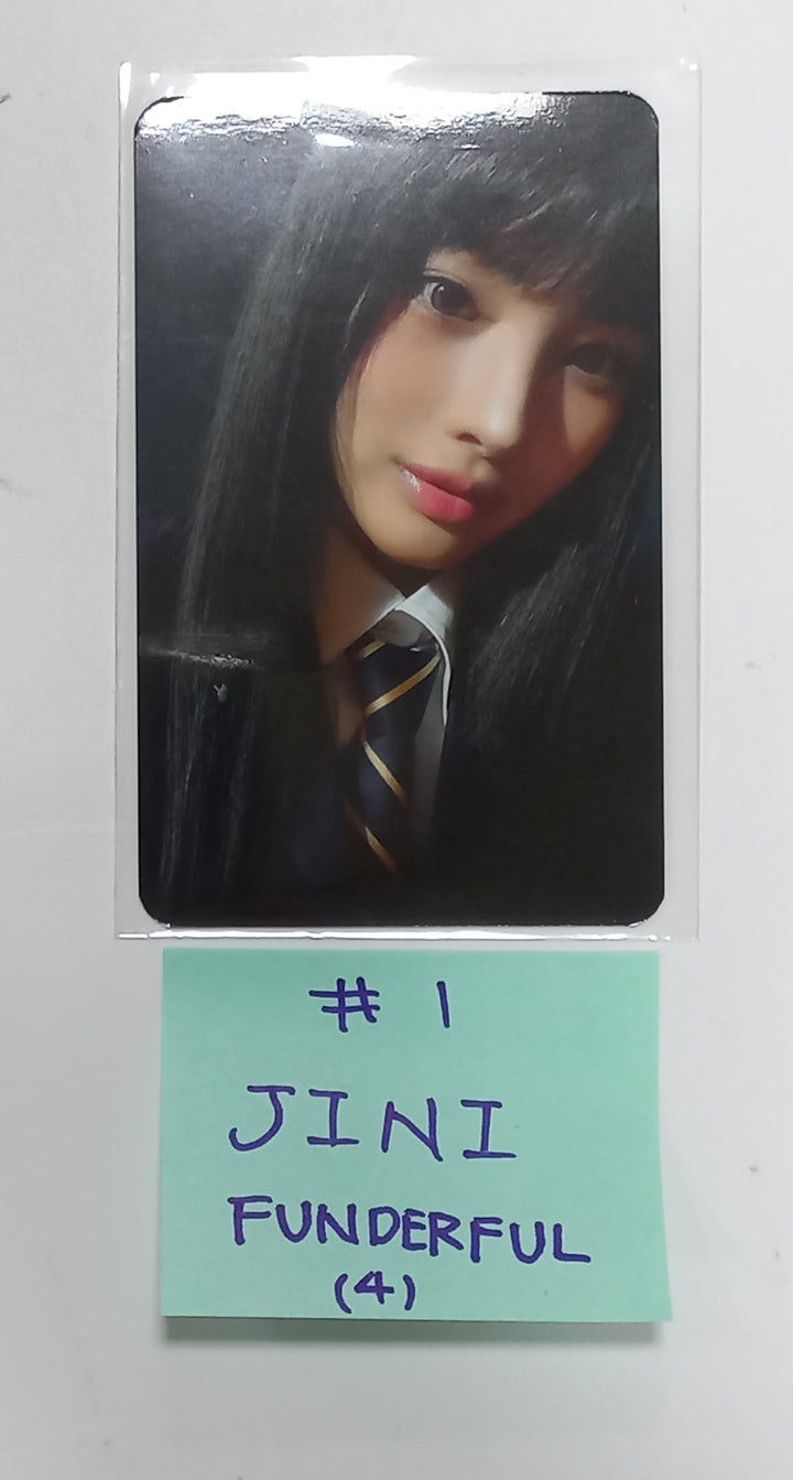 JINI "An Iron Hand In A Velvet Glove" - Funderful Fansign Event Photocard, Mini Holder [23.11.16]