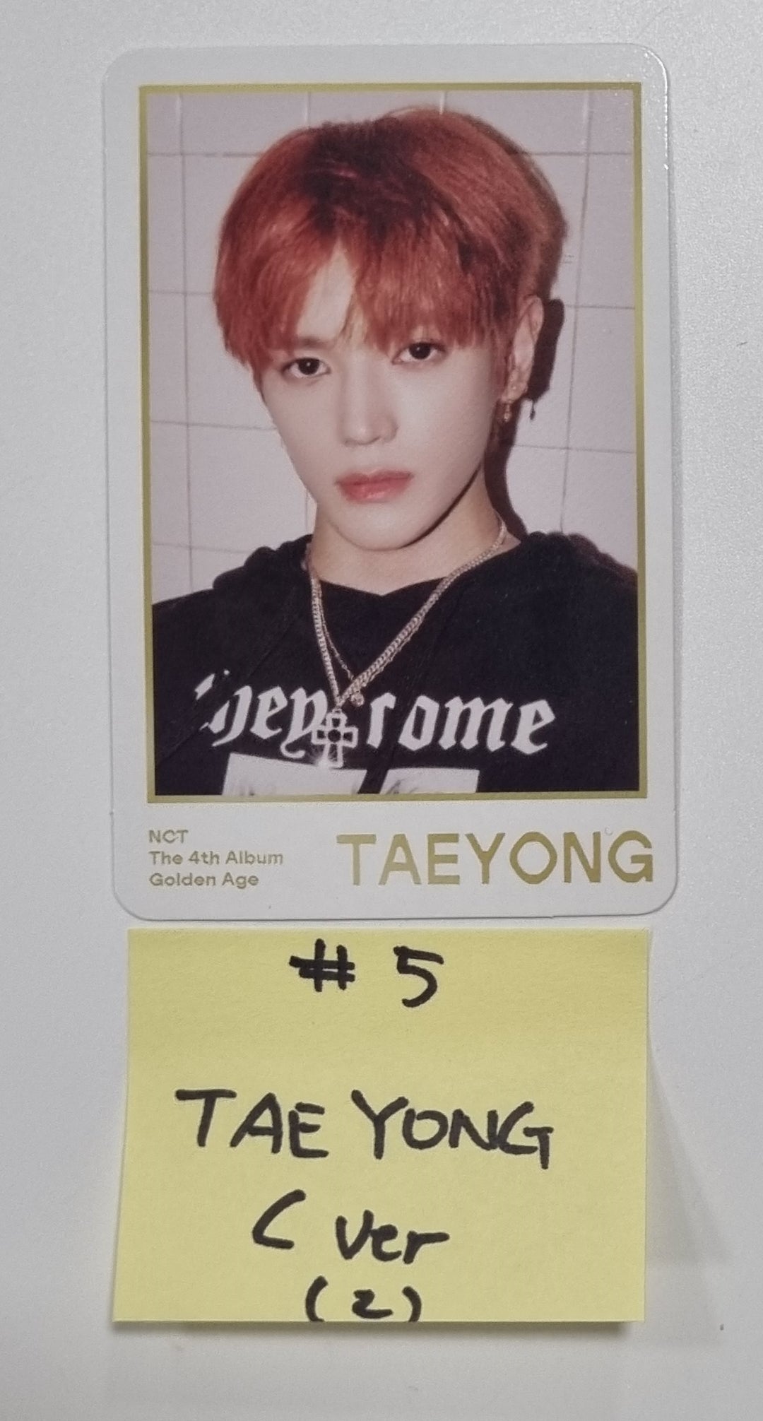 NCT "Golden Age" - Official Trading Photocard [C Ver.] (1) [23.11.17]