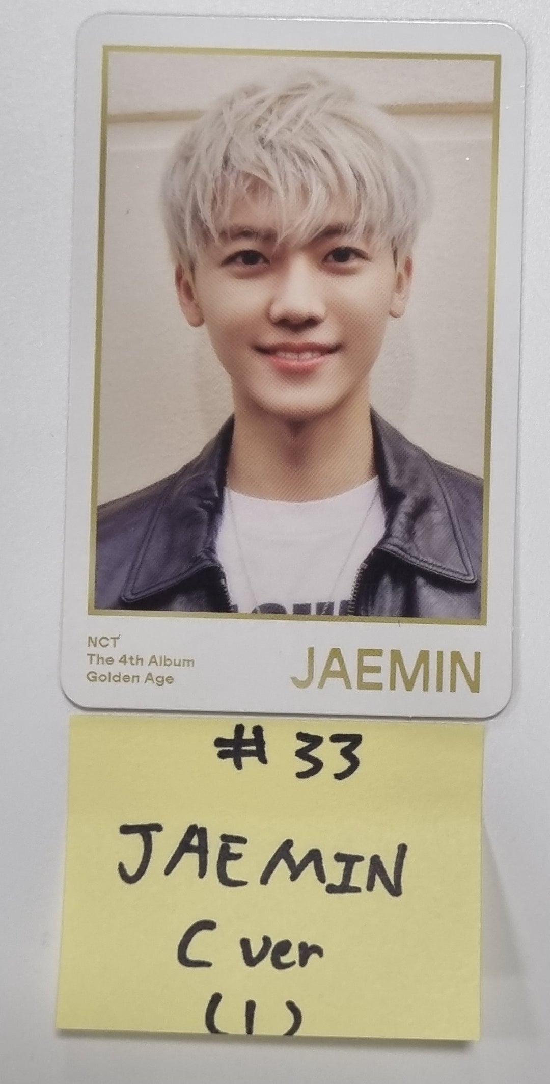 NCT "Golden Age" - Official Trading Photocard [C Ver.] (2) [23.11.17]