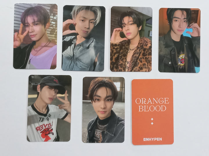 Enhypen 5th Mini "Orange Blood" - GS25 Pre-Order Benefit Photocard [23.11.20]