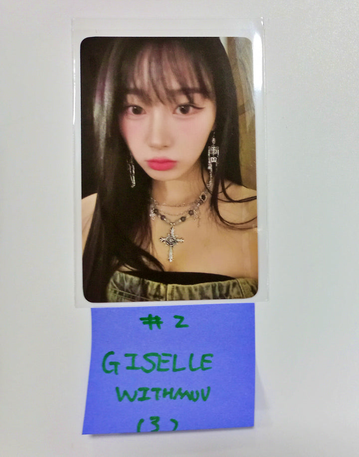Aespa "Drama" 4th Mini - Withmuu Pre-Order Benefit Photocard [23.11.20]