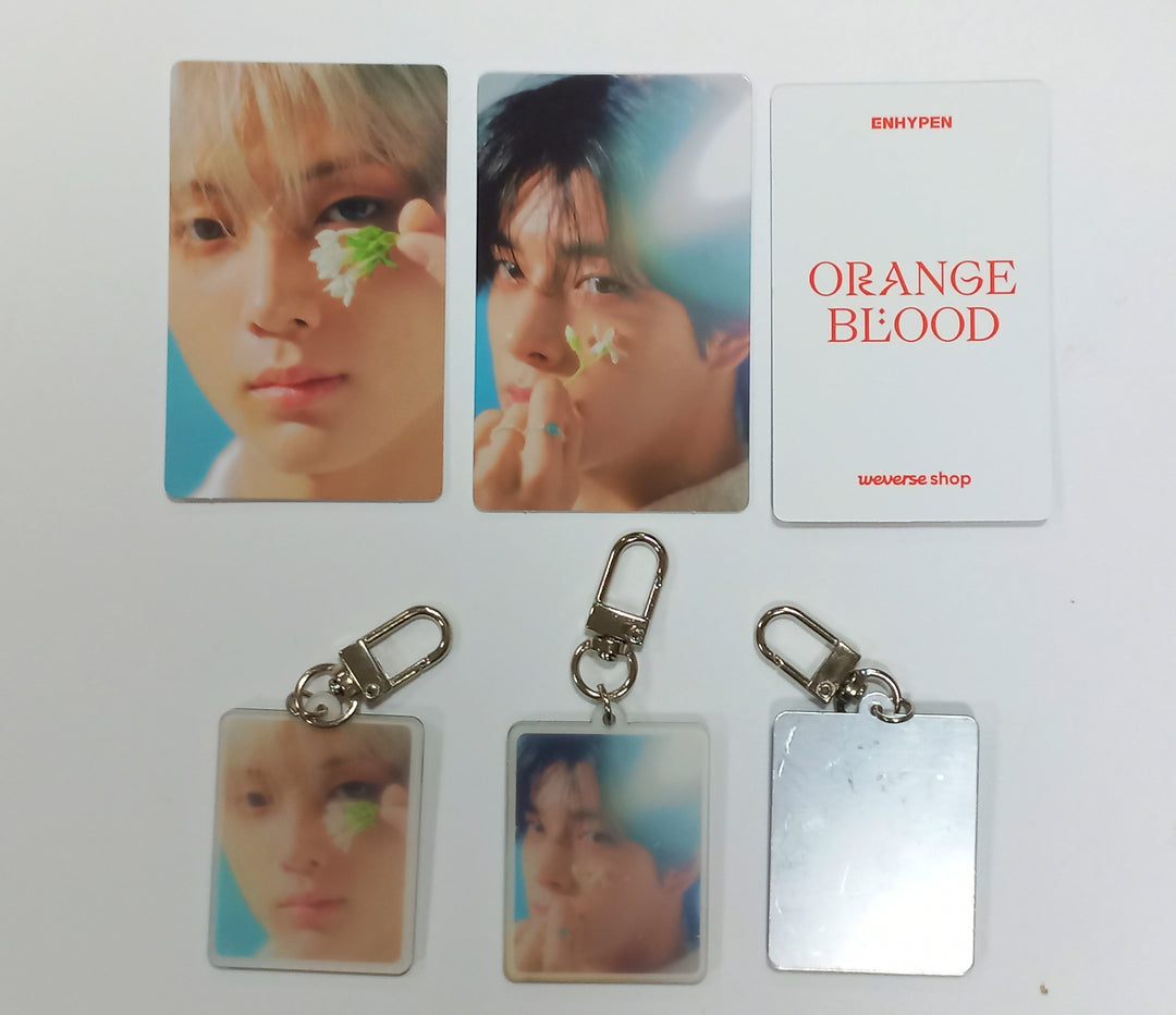 Enhypen "Orange Blood" 5th Mini - Weverse Pre-Order Benefit Photocard [Updated] [23.11.20]