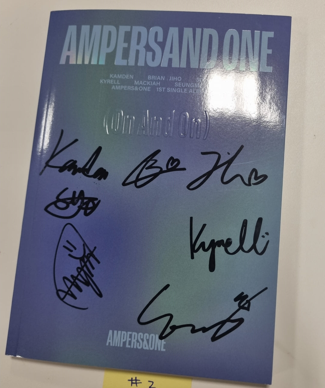 AMPERS&ONE "AMPERSAND ONE" - Hand Autographed(Signed) Promo Album [23.11.21]