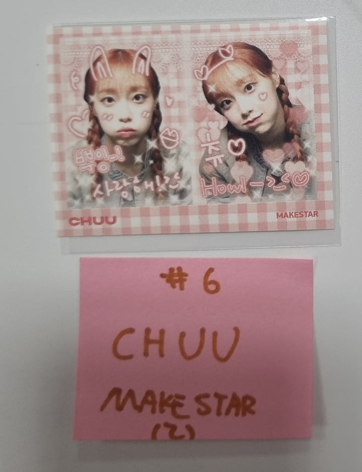 CHUU「Howl」 - Makestar ファンサイン会フォトカード、2カット写真第5弾 [23.11.21]