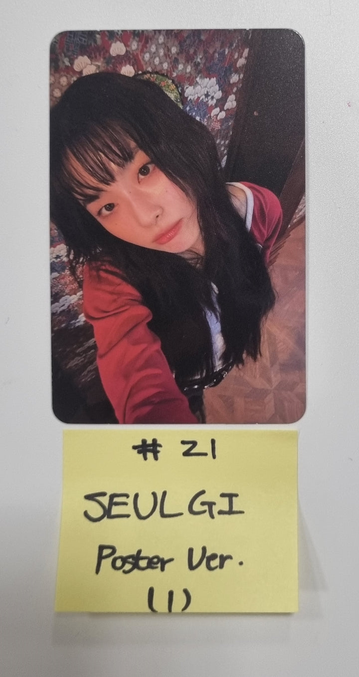 Red Velvet  "Chill Kill" - Official Photocard [S mini, Poster, Package, Special Ver] [Restocked] [23.11.20]