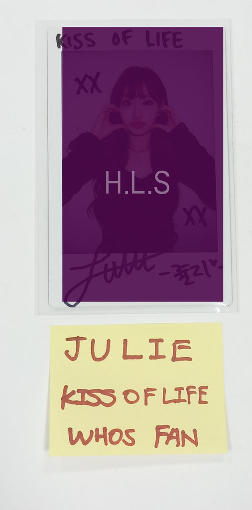 JULIE (Of KISS OF LIFE) 