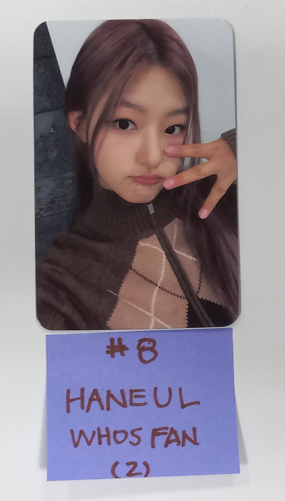 KISS OF LIFE "Born to be XX" - Whos Fan Cafe Fansign Event Photocard [23.11.23]