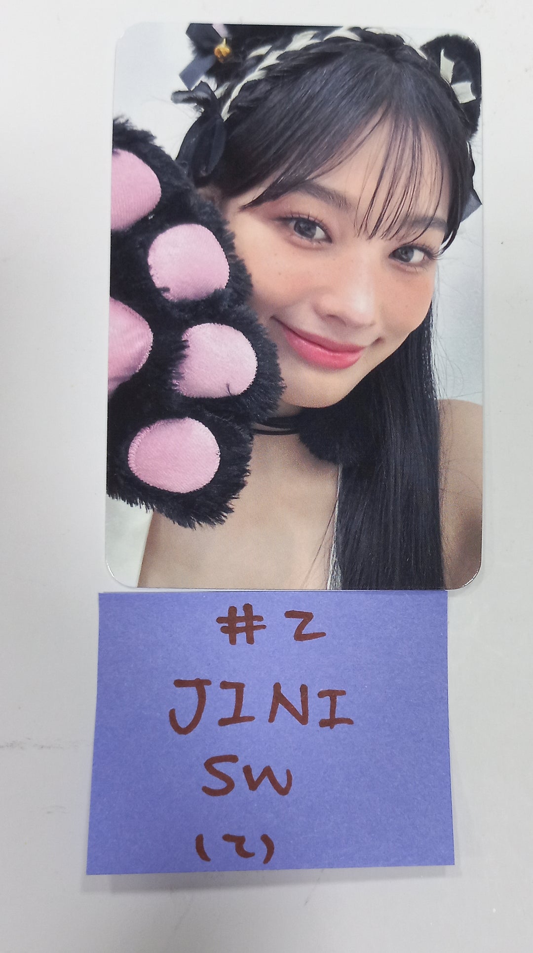 JINI "An Iron Hand In A Velvet Glove" - Soundwave Fansign Event Photocard Round 3 [23.11.23]