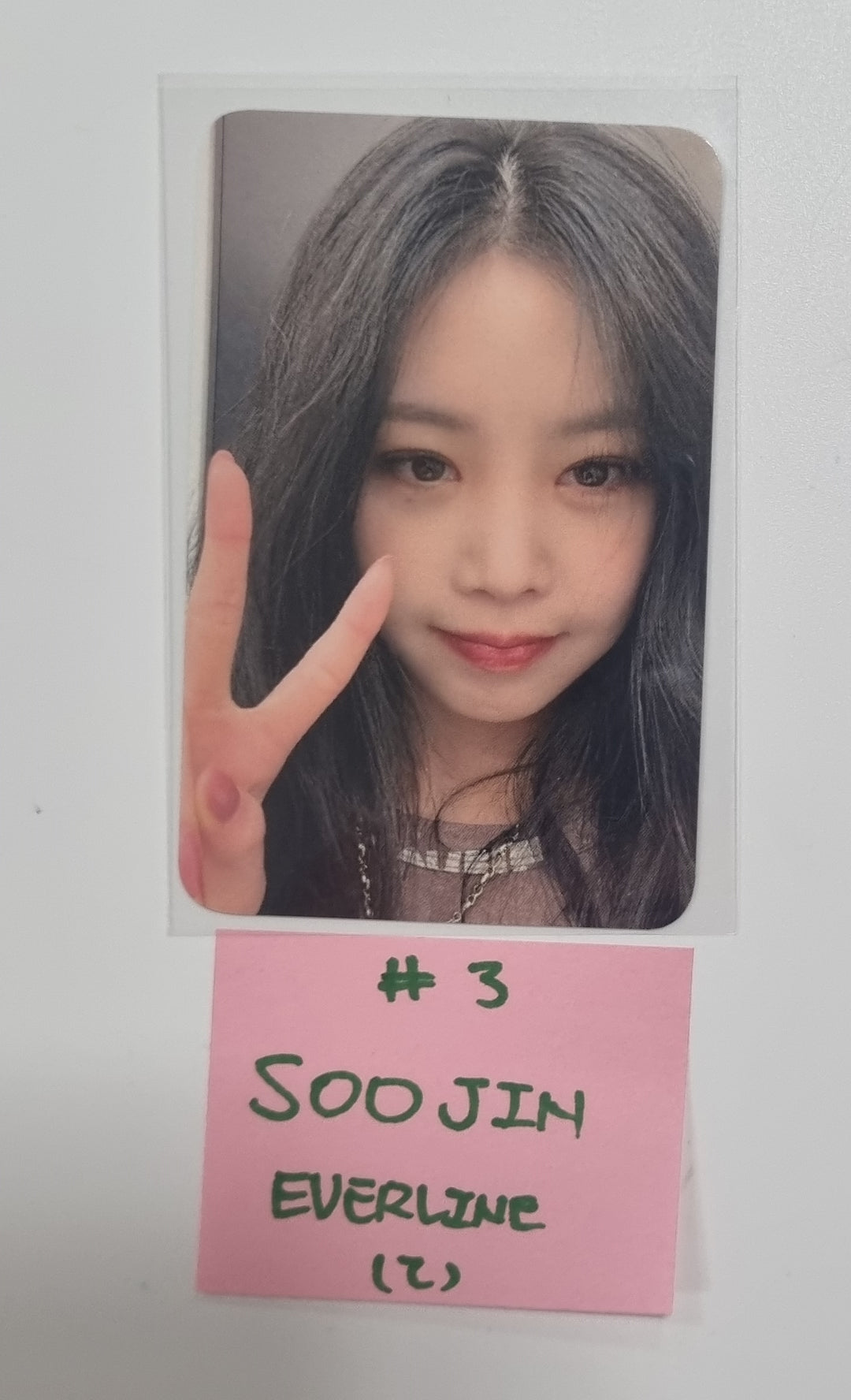 Soojin "아가씨" 1st EP - Everline Pop-UP Store MD Event Photocard [23.11.24]