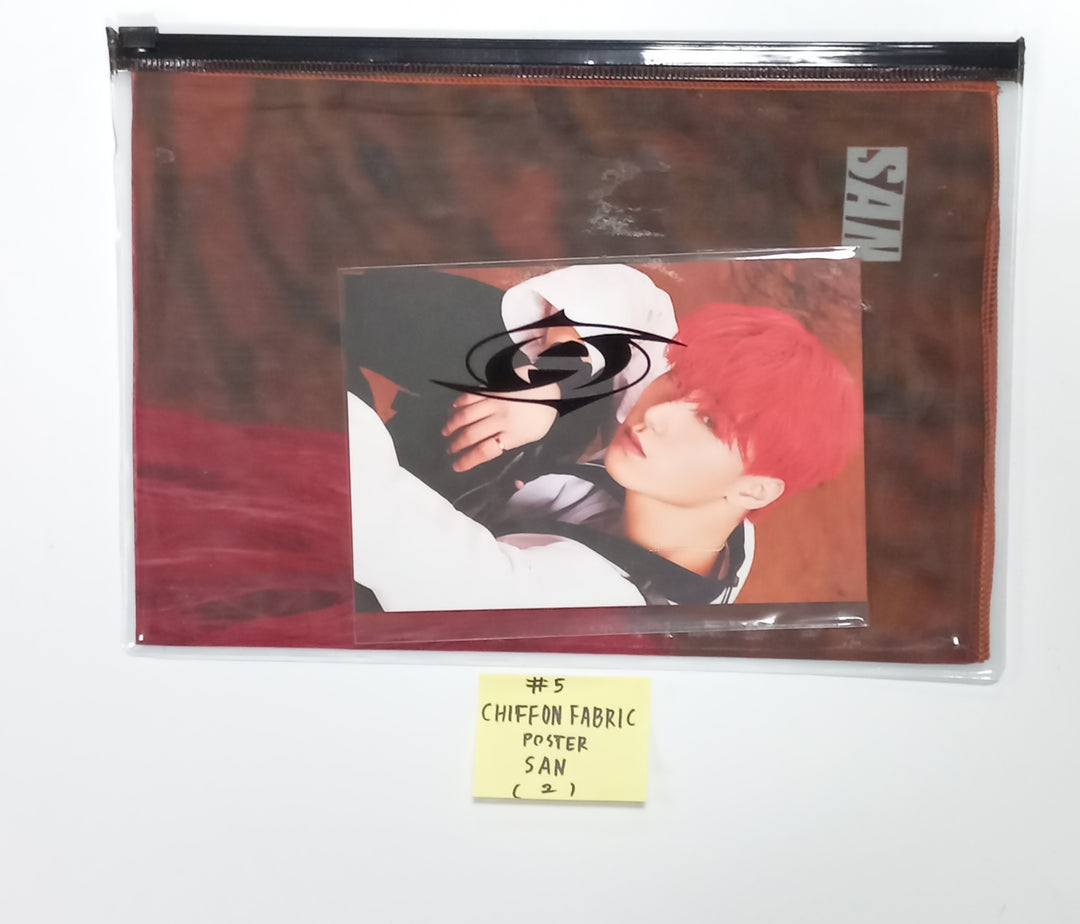 ATEEZ "THE WORLD EP.FIN : WILL" - Pop-Up Exhibition & Store Official MD [Tincase Instant Photo Set, Chiffon Fabric Poster, Photocard Binder, Photocard Holder, Pouch] [23.11.29]