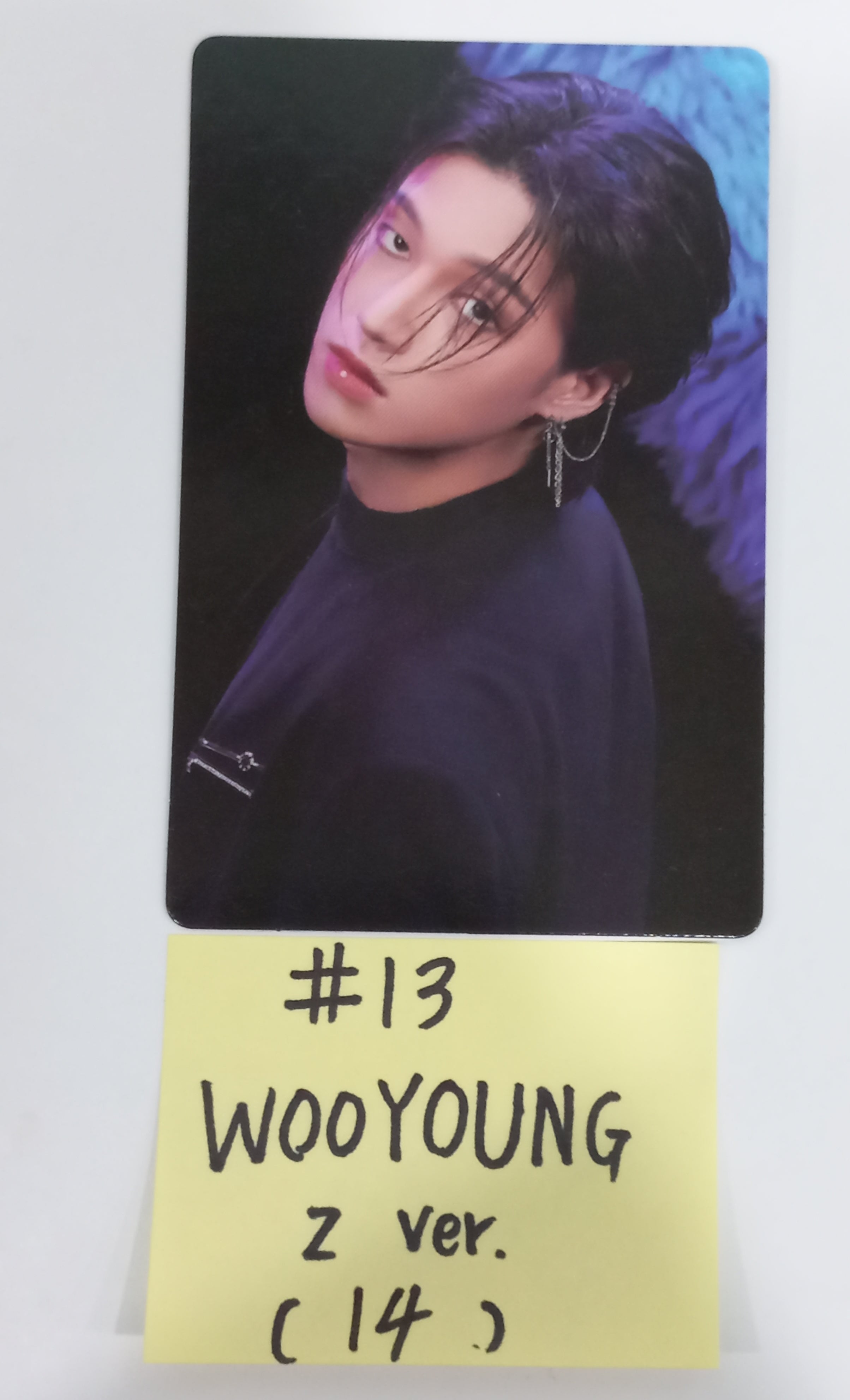 ATEEZ wooyoung broadcast purchases postcard