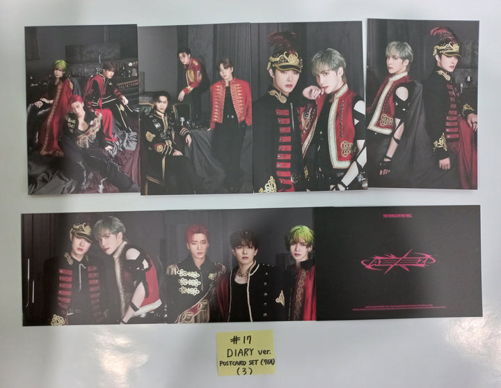 ATEEZ "THE WORLD EP.FIN : WILL" - Official Photocard, Postcard Set (7EA) [Diary Ver.] [23.12.06]