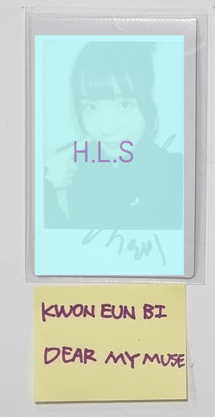 Kwon Eunbi 1st single "The Flash" - Hand Autographed(Signed) Polaroid [23.12.07]