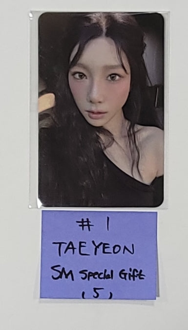 TAEYEON "To. X" - SM Town Special Gift, Music Plant Pre-Order Benefit Photocard [23.12.07]
