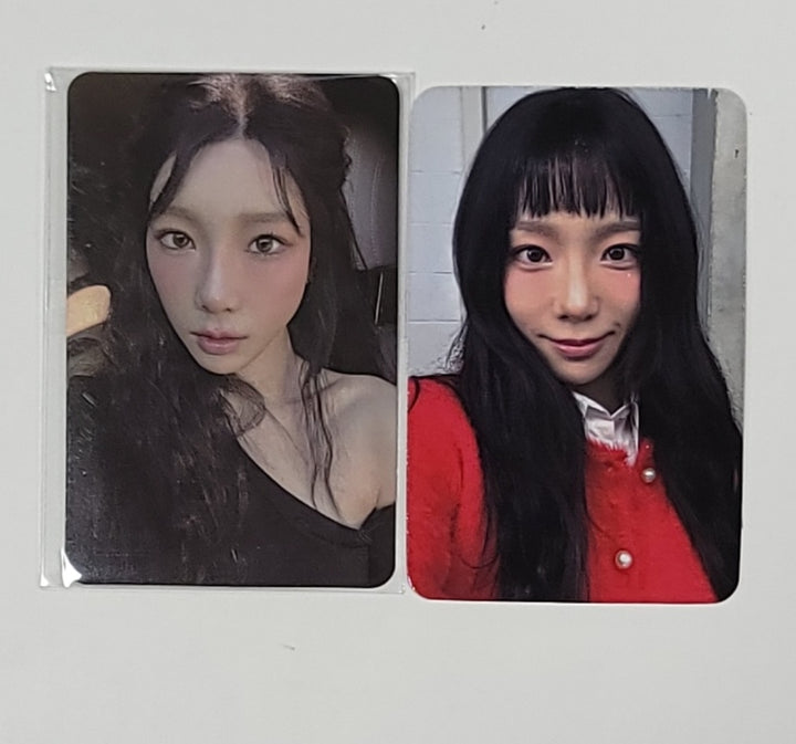 TAEYEON "To. X" - SM Town Special Gift, Music Plant Pre-Order Benefit Photocard [23.12.07]