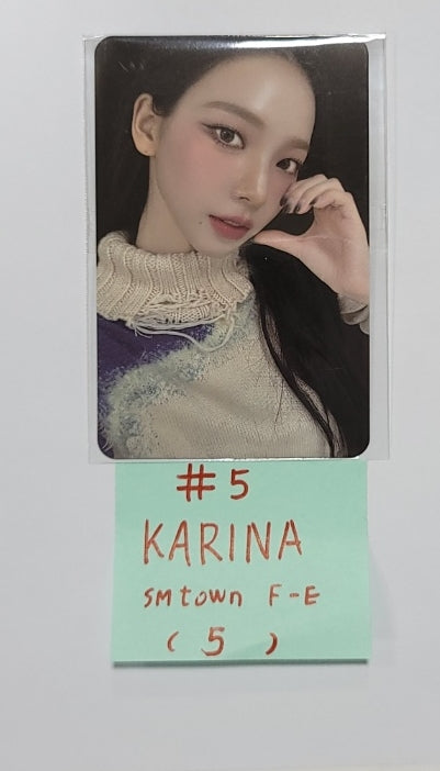 Aespa "Drama" 4th Mini - [Everline, Smtown] Fansign Event Photocard [23.12.07]