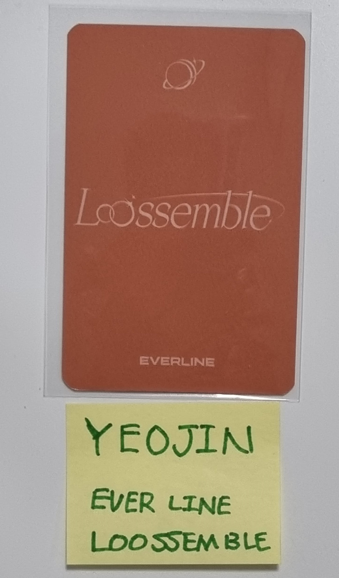 Yeojin (Of Loossemble) "Loossemble" - Hand Autographed(Signed) Photocard [23.12.07]