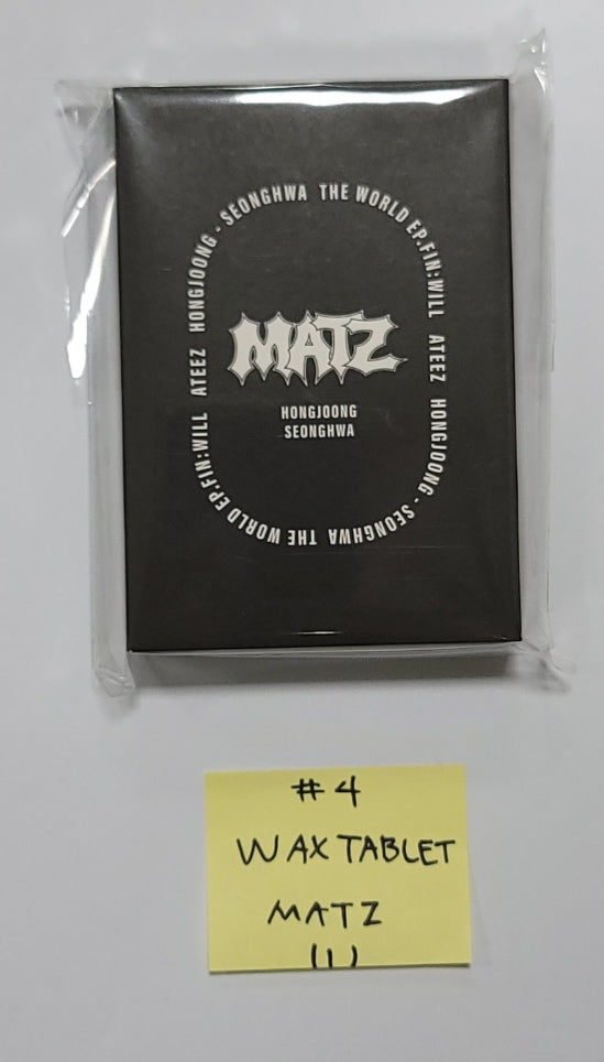 ATEEZ "THE WORLD EP.FIN : WILL" - POP-UP EXHIBITION & STORE MD [Bottle, Mito Keyring, Mini Book, Wax Tablet] [23.12.07]